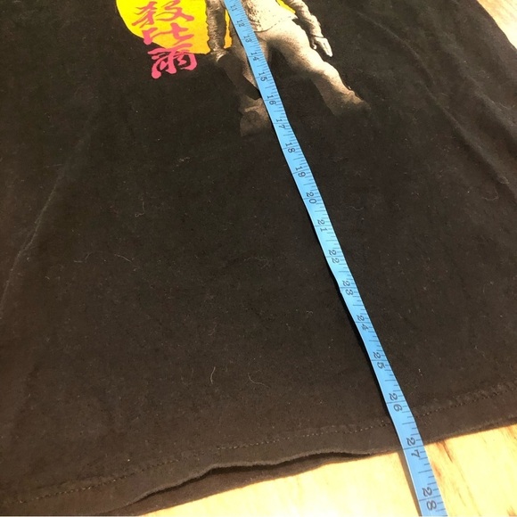 Vintage 2003 Kill Bill Black T-shirt Size Medium Giant Tag Movie Promo Tarantino - Picture 5 of 7